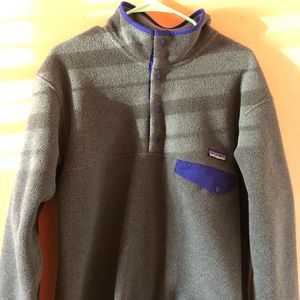 Men’s medium Patagonia synchilla pullover.
